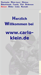 Mobile Screenshot of carlo-klein.de